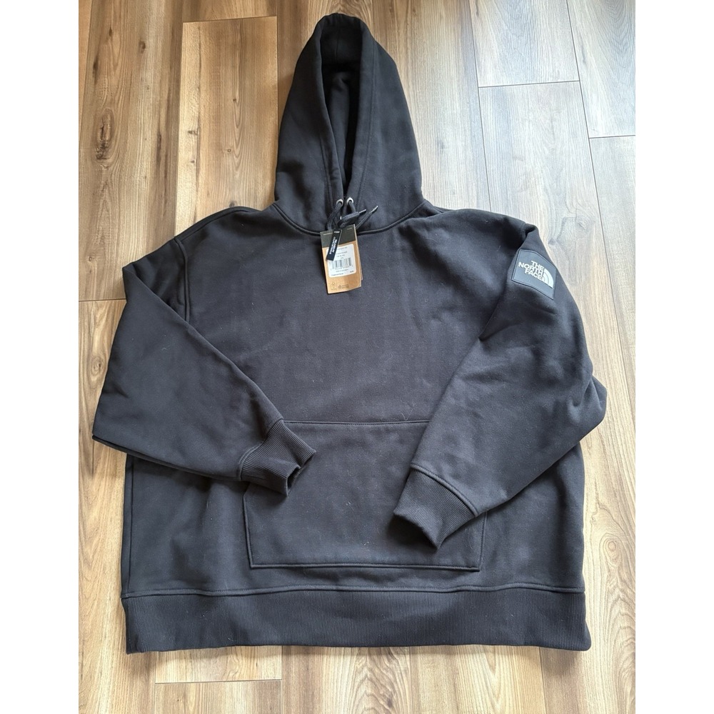 The North Face‎ TNF Black Hoodie Sweatshirt Women's XXL Thick Pocket $90 MSP